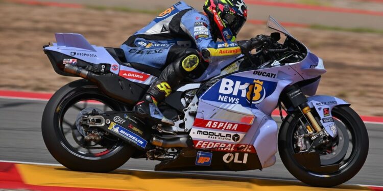 Fermín Aldeguer valoriza evolução e assume maturidade após duelo em Aragão: ‘Ficar em quintou ou sexto era o mesmo; Ganhámos experiência’