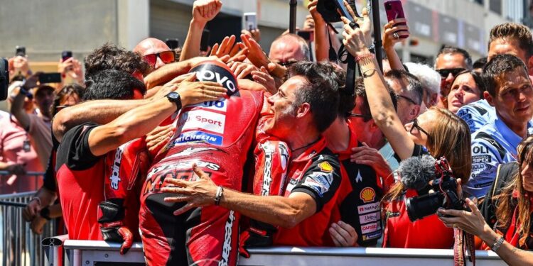 Gigi Dall’Igna enaltece ‘fim de semana perfeito’ de Marc Márquez em Aragão
