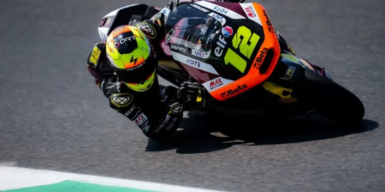 Filip Salac garante melhor tempo no Treino do Moto2 e com volta record; Baltus, Oncu, Alonso e mais falham Q2 direta