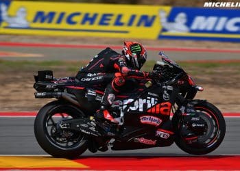 De 20.º até oitavo, Marco Bezzecchi foi um dos destaques na Sprint em Aragão: ‘Arrisquei tudo e pedi tudo à minha moto e aos pneus’