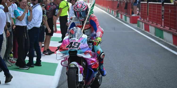 Di Giannantonio feliz por rumar já a Assen: ‘Ter duas corridas seguidas é sempre bom, dá-te tempo para manter o ímpeto’