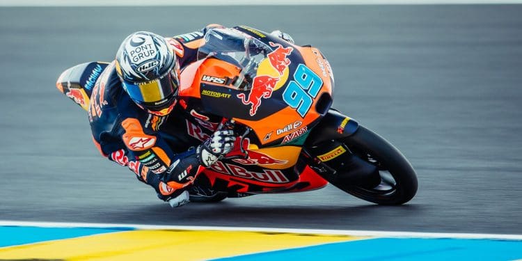 Jose Antonio Rueda liderou armada espanhola no Treino do Moto3 em Aragão, mas continua sem ser batido