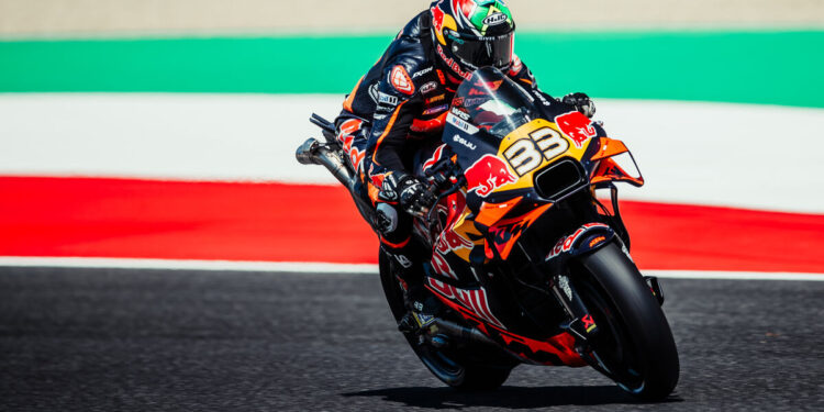 Brad Binder falha acesso direto à Q2 em Mugello, mas garante: ‘Foi um bom dia’