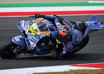 Fermín Aldeguer explica queda em Itália: ‘A Aprilia puxou-me mais do que o normal, não consegui travar a tempo’