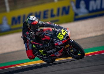 Clássico em Aragão termina com David Muñoz a estrear-se a vencer no Moto3, com Máximo Quiles a ficar a 0.050s