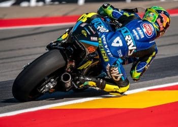 Diogo Moreira brilha em Aragão e conquista primeira pole position no Moto2; Manu González caiu e não registou tempo