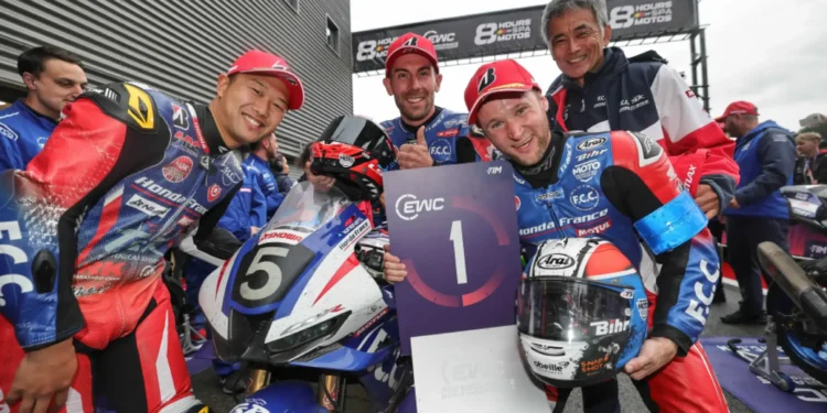 F.C.C. TSR Honda France conquista as 8 Horas de Spa e quebra jejum de vitórias