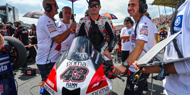 Jack Miller e os problemas de aderência da M1: ‘Não é segredo e estamos a trabalhar nisso; A potência utilizável é que é problema’