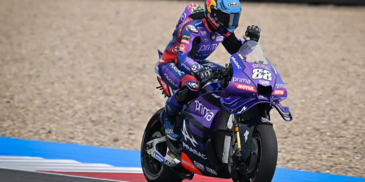 Miguel Oliveira termina FP2 em 11.º e entre as Yamaha só Fabio Quartararo – o mais rápido da sessão no geral – o bateu