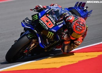 ‘Mudamos de pneus e a eletrónica fica completamente louca; A minha posição não está relacionada com a aderência’, diz Fabio Quartararo