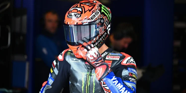‘A temperatura estava baixa e foi por isso que com o pneu médio houve tantas quedas’ – Fabio Quartararo e o elevado número de pilotos a cair