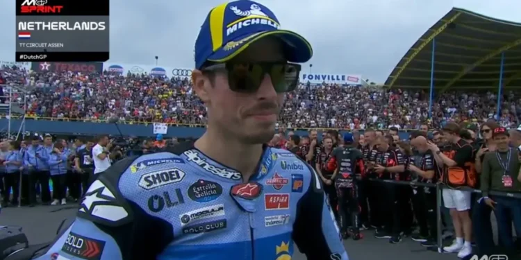 Álex Márquez tentou bater Marc mas não houve espaço: ‘Estou um pouco frustrado por isso mas há que seguir em frente’