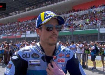 ‘Os três lado a lado na primeira curva foi muito bom; Tentei e forcei até demais, mas estou feliz com a Sprint’ – Álex Márquez