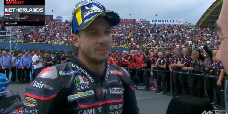 Marco Bezzecchi voltou ao pódio nas Sprint após dois anos: ‘Passou muito tempo; Ainda pensei atacar o Álex mas perdi a frente’