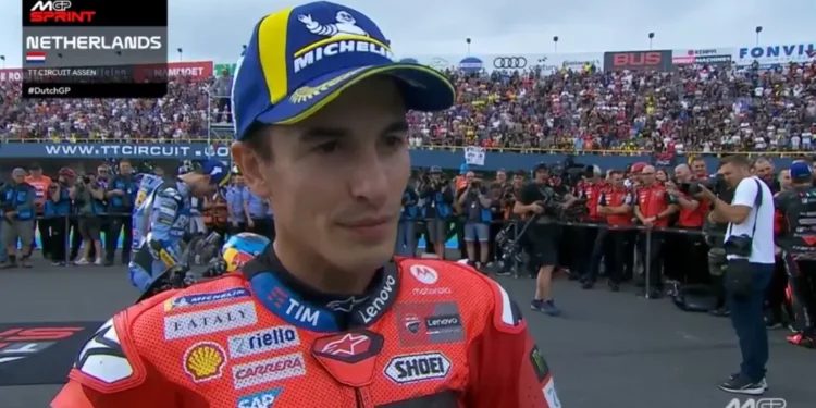 ‘O meu corpo não aceita outra grande queda como a de ontem; Tentei não cometer erros grandes’ – Marc Márquez