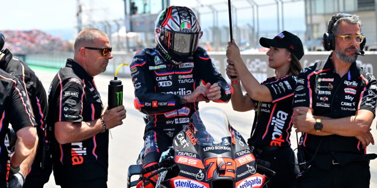 ‘Não foi um bom resultado, não. Com este ritmo devíamos ter feito algo mais’, lamenta Marco Bezzecchi