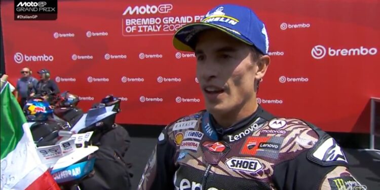 ‘Foi um dia especial, e já entendi que Mugello é super especial para eles; Fui calmo e consegui tudo, foi fantástico’ – Marc Márquez