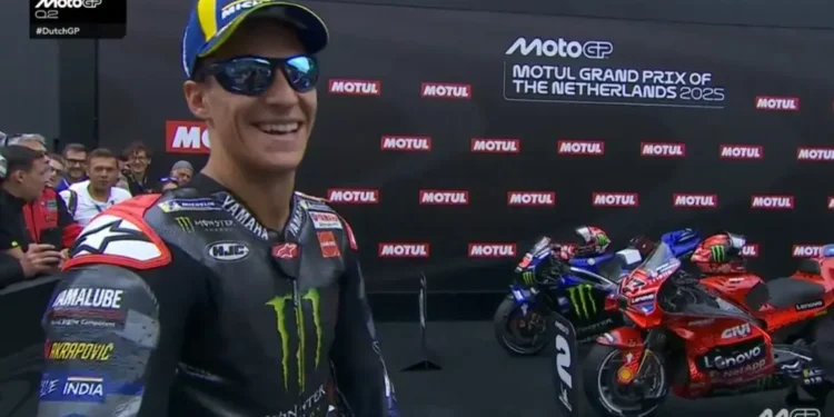 Fabio Quartararo garantiu a pole e quer ter ‘um grande arranque e fazer boas voltas na Sprint’