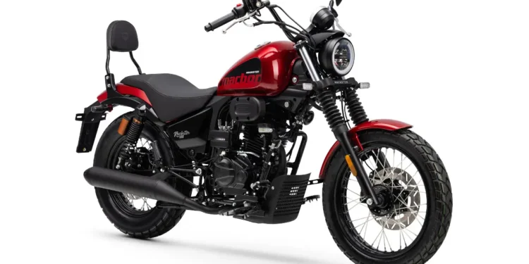 Macbor Rockster 125 EVO: o regresso de um ícone com mais potência, segurança e estilo