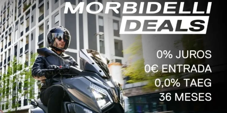 Morbidelli lança campanha com 0% juros: uma oportunidade a não perder