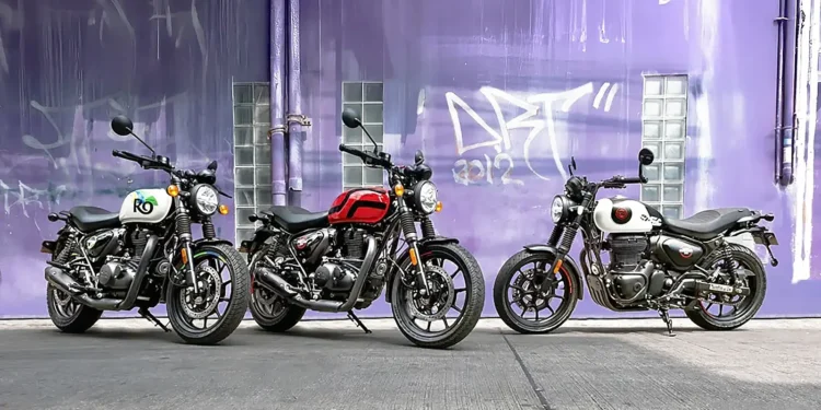 Reservas no Japão: Royal Enfield Hunter 350 chega com especificações oficiais