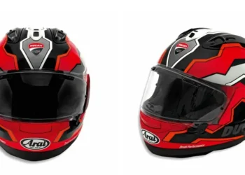 Ducati Corse V8: O capacete de competição que une segurança, estilo e desempenho