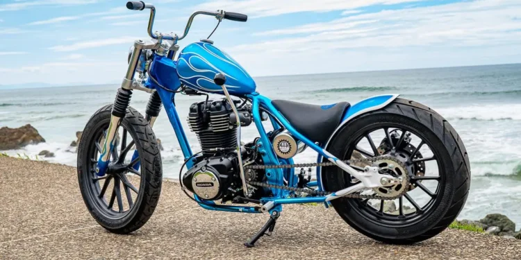 Honda Customs: a força guerreira da MAAN Motocicli Audaci com a Hachimaan