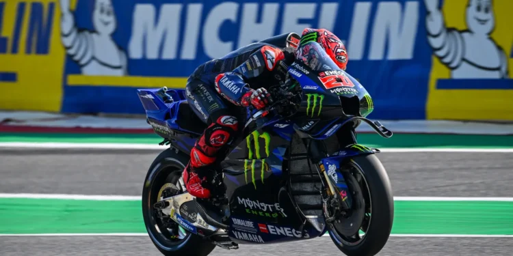 Quartararo coloca a fasquia alta para a Yamaha V4: “Menos de meio segundo do meu tempo atual com a M1”