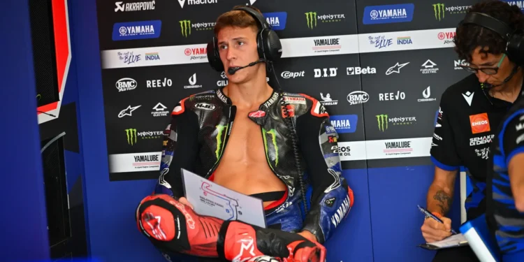 A frustração de Quartararo: “Infelizmente, não conseguimos ultrapassar em nenhum circuito, por isso aqui não muda muito”
