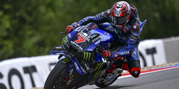 Yamaha M1 liberta a potência do motor V4: Augusto Fernández preparado para uma estreia emocionante em Misano!