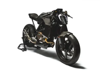 Husqvarna Vitpilen 701 de Charles Leclerc vendida em leilão por 17.000 euros