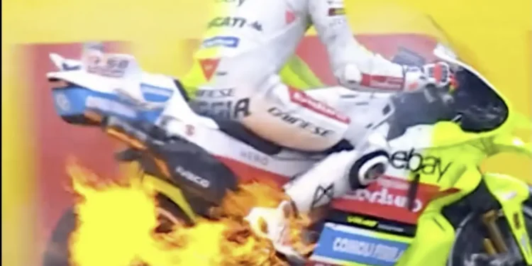 Inferno em Pista: Explosão de Motor de Fabio Di Giannantonio no GP da Áustria Assusta o MotoGP!