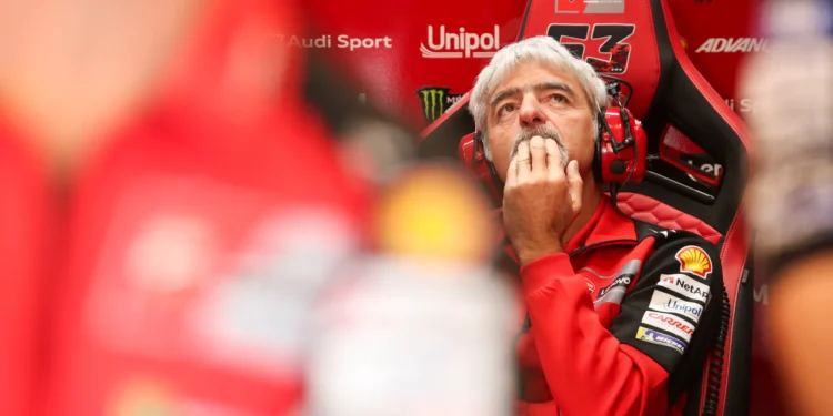 Gigi Dall’Igna, da Ducati, afirma: as sensações de Bagnaia importam mais do que os resultados após dura corrida de MotoGP