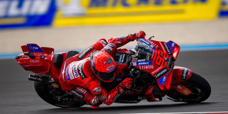 Bagnaia sobre Marc: “É o único a usar o potencial desta moto”