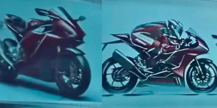 Honda deixa escapar pista da V3R 2026? Teaser sugere motor V3 com E-Compressor