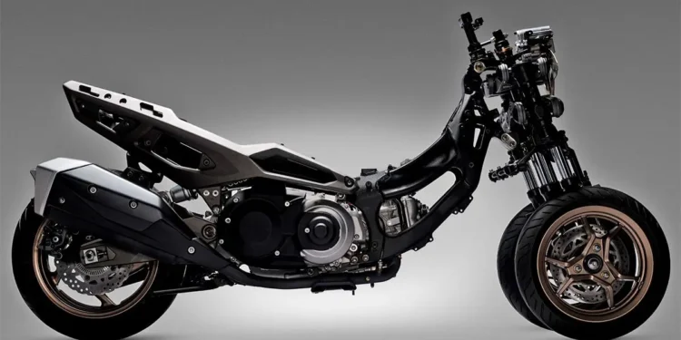 KYMCO lança em Espanha a nova CV3 575, a scooter de três rodas mais desportiva da marca