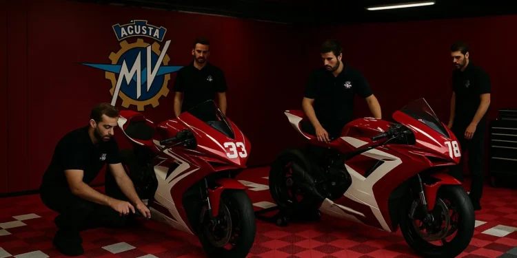 MV Agusta aponta à glória no MotoGP: planos ousados para alugar motores e competir!