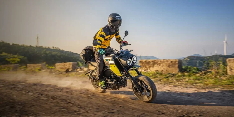 XO PAPIO TRAIL: A scrambler miniatura que apaixona mas está apenas disponível na China