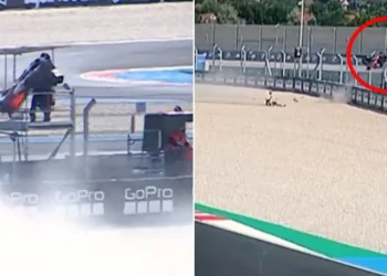 VÍDEO CHOCANTE – Estrela espanhola do MotoGP Pedro Acosta e cameraman sobrevivem a acidente assustador no GP da Hungria, reacendendo debate sobre segurança!