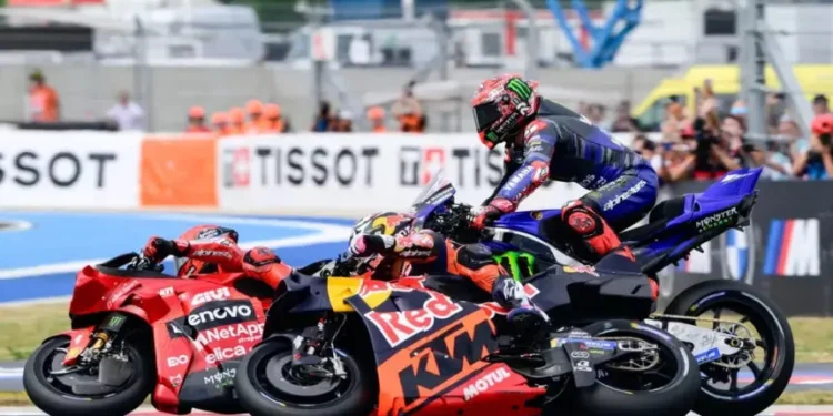 Quartararo e Bastianini penalizados na histórica corrida do MotoGP na Hungria!