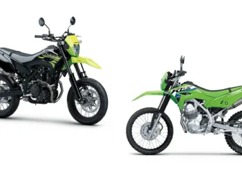 Kawasaki apresenta a gama KLX230 2026 no Japão, com versão a chegar brevemente