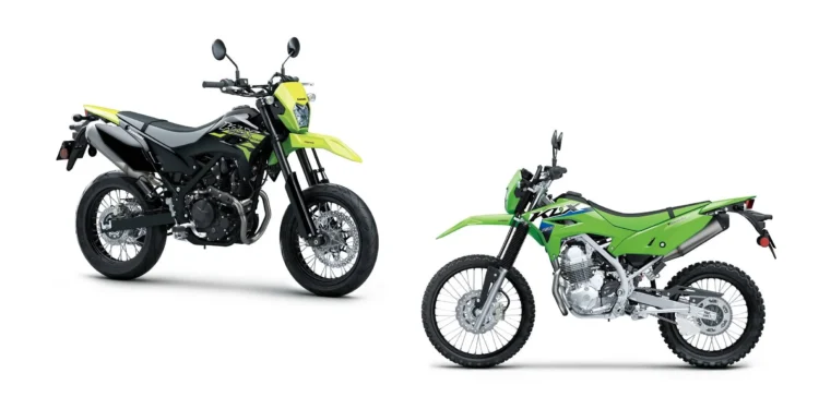 Kawasaki apresenta a gama KLX230 2026 no Japão, com versão a chegar brevemente