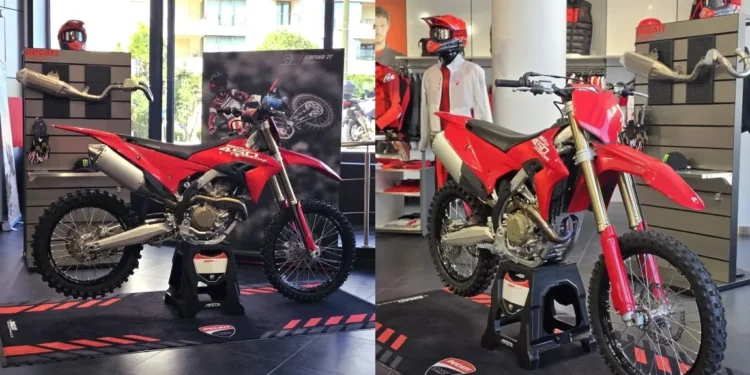 Ducati Desmo450 MX estreia-se em Portugal na Ducati Lisboa
