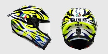 Valentino Rossi inspires a new generation with limited edition helmets paying homage to his legendary career