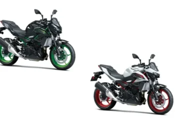 Kawasaki revela novas cores para cinco modelos Z na gama 2026