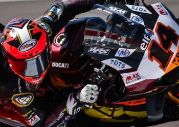 Sam Lowes testou em Jerez