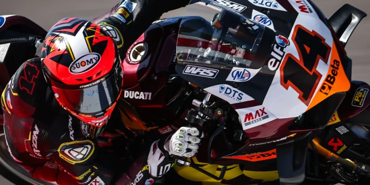 Sam Lowes testou em Jerez