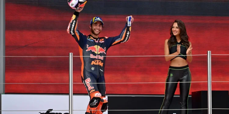 Regresso triunfal de Bastianini: “The Beast” volta a rugir com pódio emocionante no MotoGP!