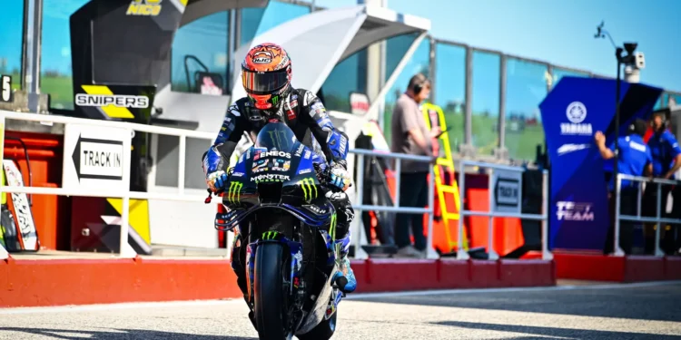 O dilema dos pneus de Quartararo: será a incerteza a sabotar as suas esperanças no GP de San Marino?