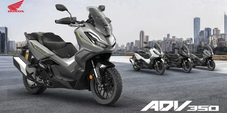 Honda ADV350 26YM recebe nova paleta de cores que reforça o seu estilo de aventura